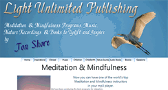 Desktop Screenshot of lightunlimitedpublishing.com